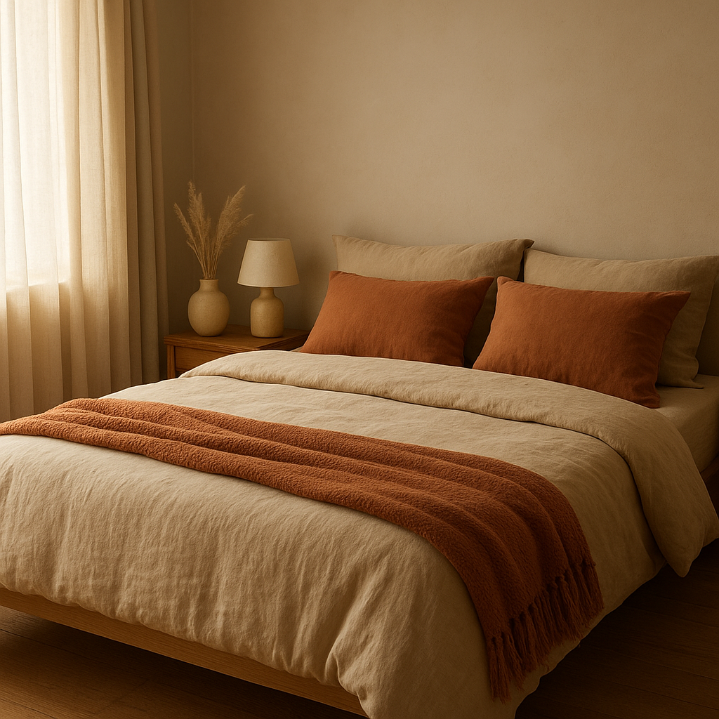 Comment créer une chambre cocooning facilement ? 22 Chambre cocooning facile avec textiles doux et couleurs apaisantes