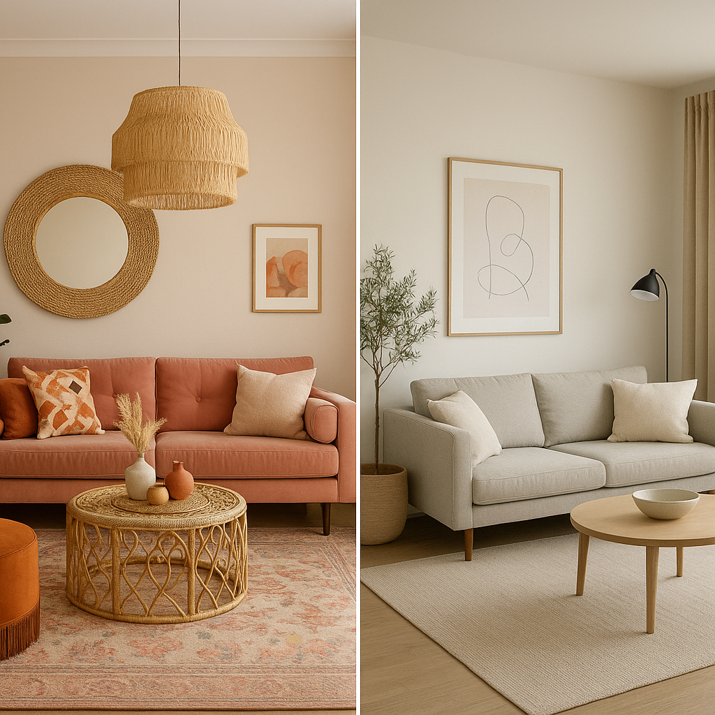 Les tendances décoration qui traversent les années 26 Comparaison entre une décoration trop tendance et une décoration durable