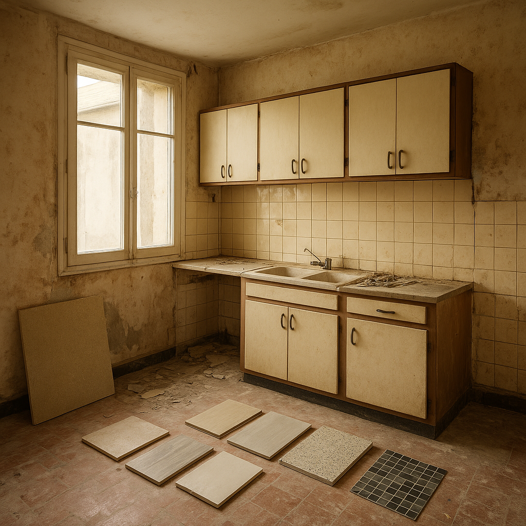 Exemple de travaux de rénovation d’une cuisine pour estimer un budget