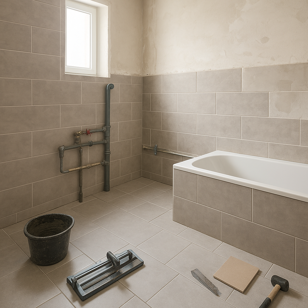 Les étapes indispensables avant de lancer un chantier 4 Ordre des travaux rénovation dans une salle de bain