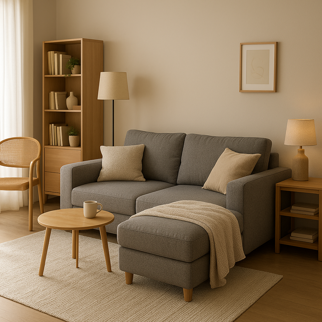 Comment aménager un petit salon sans perdre de place ? 20 Petit salon multifonction avec coin détente et coin lecture
