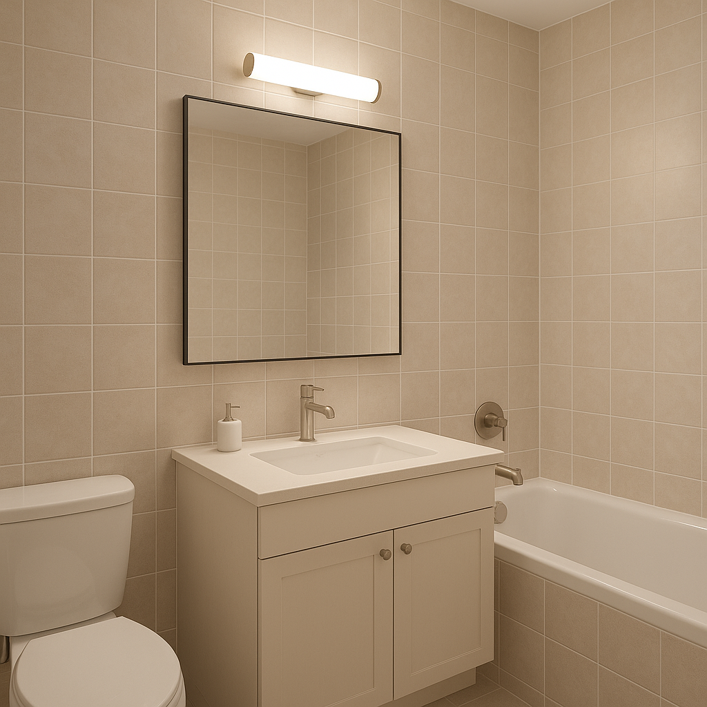 Les travaux qui rapportent le plus lors d’une vente immobilière 16 Salle de bain rafraîchie avant une mise en vente immobilière