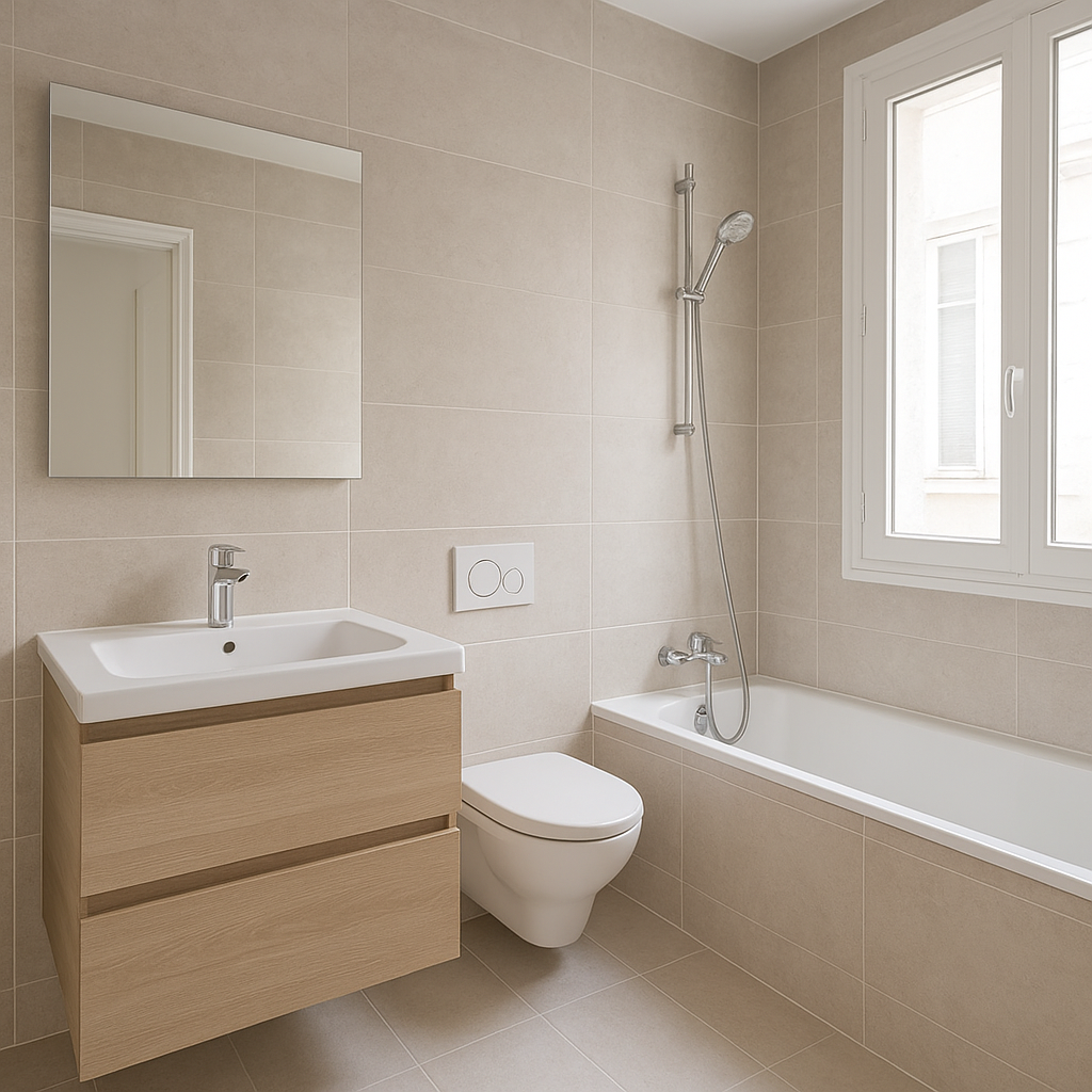 Comment augmenter la valeur de son bien avant une revente ? 26 Salle de bain rénovée pour augmenter la valeur d’un bien