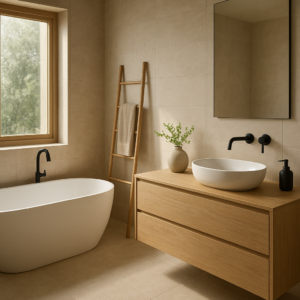 salle de bain tendances durables