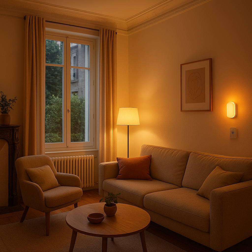 Maison connectée : les équipements vraiment utiles 22 Salon équipé de solutions connectées utiles pour la maison