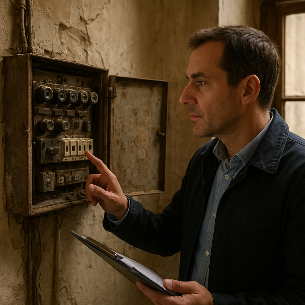 Les erreurs à éviter lors de l’achat d’une maison ancienne 5 Vérification de l’électricité avant l’achat d’une maison ancienne